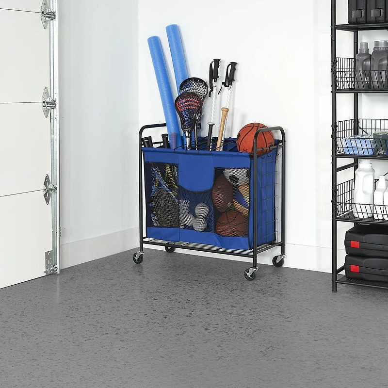 neatfreak! Organisateur de garage polyvalent avec roulettes