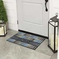 Mohawk Home - Tapis d’entrée neutre Century Lines de 45,72 cm x 76,2 cm (1 pi 6 po x 2 pi 6 po)