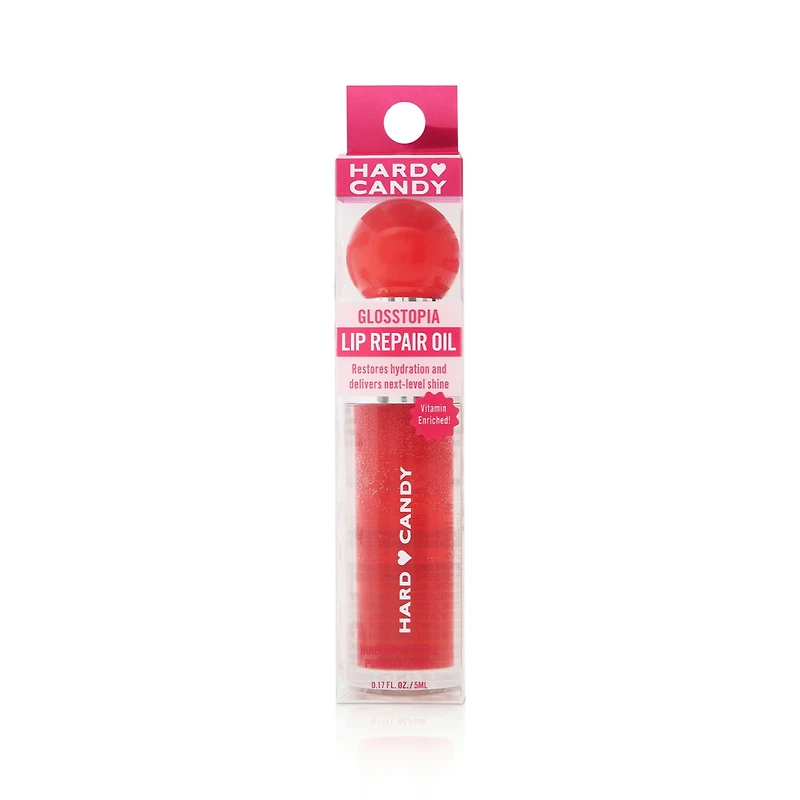 Hard Candy, Glosstopia Lip Repair Oil, Next Level Shine, Restores Hydration, 5mL
