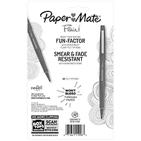 Paper Mate Flair Felt Tip Pens, Medium Point (0.7 mm), Assorted Colours