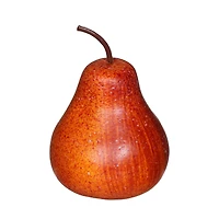 3.5inch Height  Harvest  Mini Foam Pear-Orange