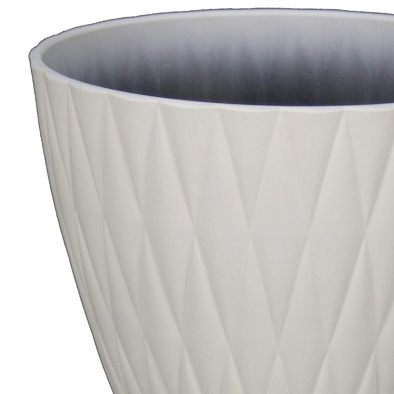 18" Tuftted Planter, Decorative Planter