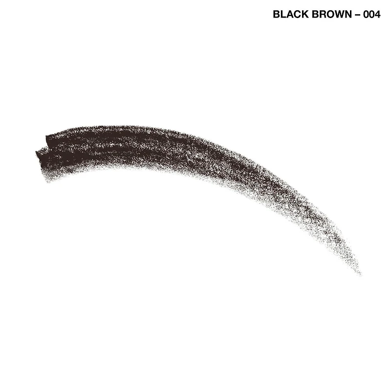 Rimmel Brow This Way Professional Pencil, stunning natural look, 2 in 1 brush & pencil, 100% Cruelty-Free, Define your eyebrows