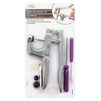 Unique Creativ Plastic Snap Fastener Tool
