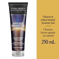 John Frieda Midnight Brunette Colour Deepening Conditioner for Nourished Rich Hair