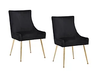 Plata Import Chaise Heye II en Noir - Set 2