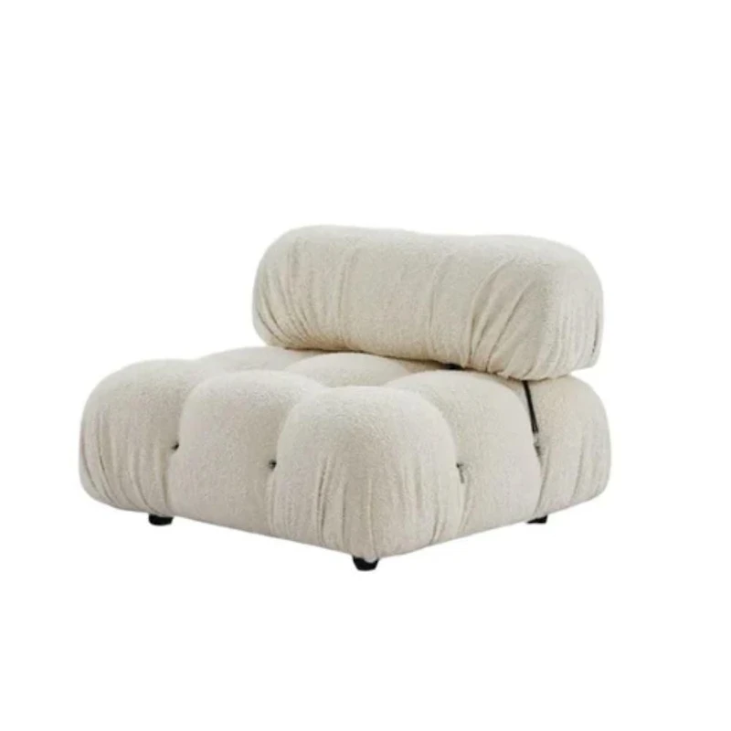 CHAISE LONGUE AMANDO AVEC TISSU BOUCLE