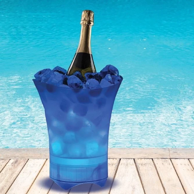 Refroidisseur à vin à DEL avec radio FM Bluetooth de Sylvania - Blanc