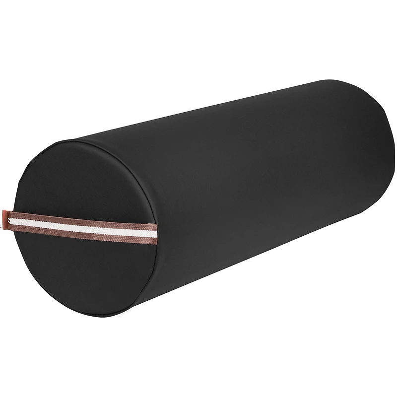 Master Masage 23 cm x 66 cm Full Rembourrage de coussin Traversin rond Noir