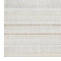 Lot de 4 serviettes de table tissées à rayures naturelles Better Homes & Gardens - 20" x 20" - Neutre - 100 % coton