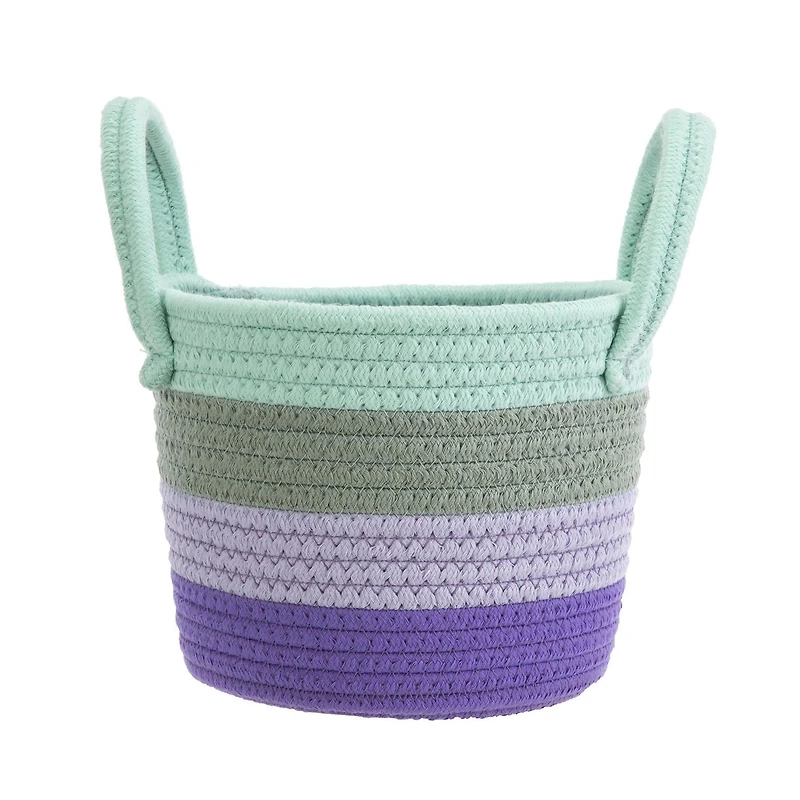 Way To Celebrate Rope Basket Blue