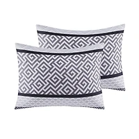 Mainstays Greek Key 7pc Bed in a Bag Set