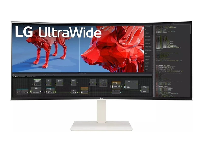 LG 38WR85QC-W, 38-inch UltraWide™ curved monitor
