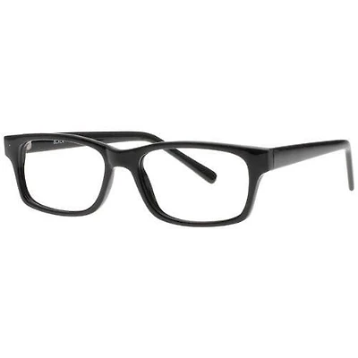 Lunettes de vue unisexes noires Equinox EQ301