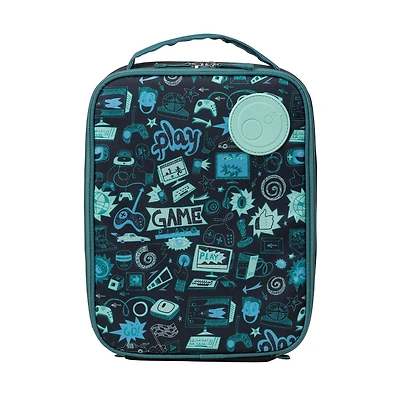 b.box - Flexi Insulated Lunch Bag insulated lunchbag kid toddler school lunch food cooler flexible machine washable carry handle zip eco-friendly practical sustainable recycled easy clean BPA free Pht