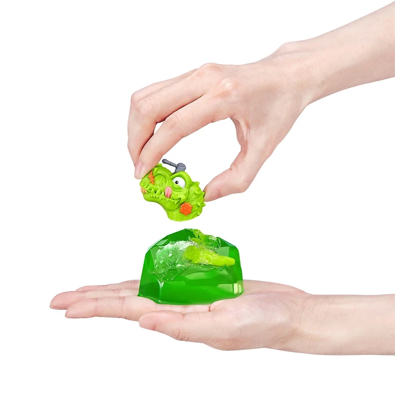 Mini oeuf de dinosaure jurassique allumant Smashers