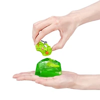 Mini oeuf de dinosaure jurassique allumant Smashers