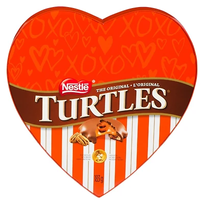 TURTLES Classic Recipe Valentine's Heart Gift Box