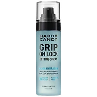 Hard Candy Grip On Lock Setting Spray, Alcohol-Free, 16 Hour Hold, Dewy Finish, Hydrating, 3.4 fluid ounces
