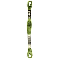 DMC Green Cotton 6 Strand Floss 8m