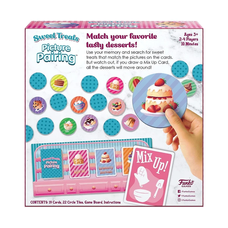 Funko Games PICTURE PAIRING â€“ SWEET TREATS