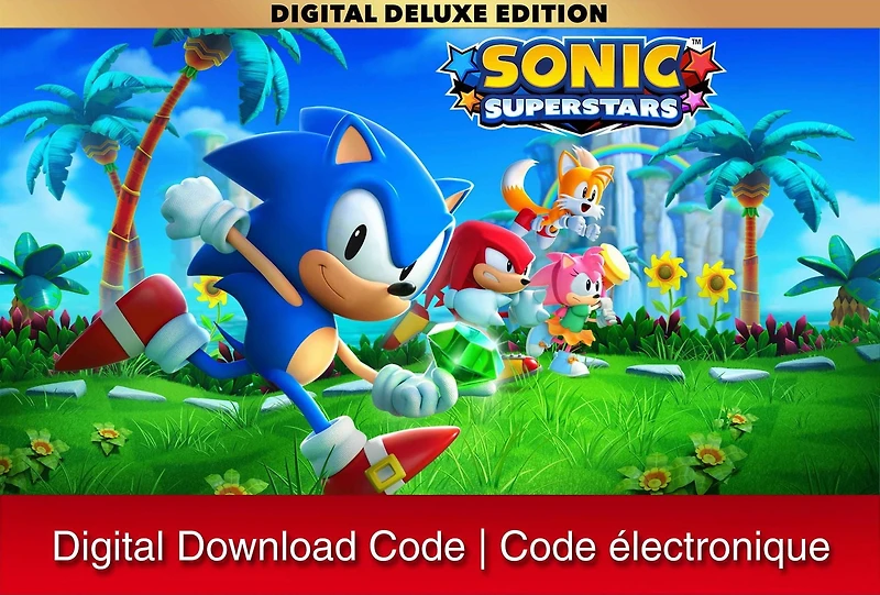 SONIC SUPERSTARS Édition Numérique de Luxe avec LEGO - Nintendo Switch [Code Numérique]