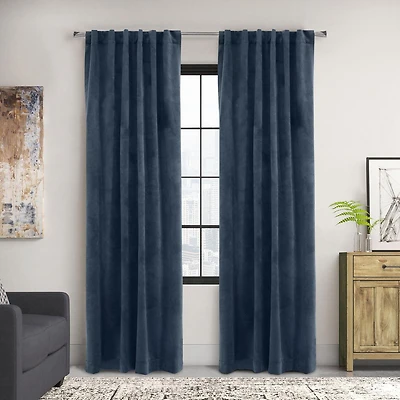 Sicily Room Darkening Dual Header Indoor Curtain