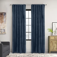 Sicily Room Darkening Dual Header Indoor Curtain