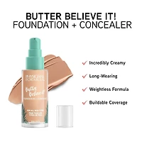 MURUMURU BUTTER FOUNDATION + CONCEALER - MEDIUM, foundation and concealer in one