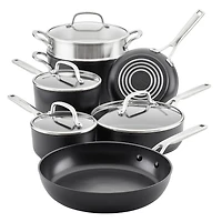 Kitchen Aid Hard Anodized 11pc Set