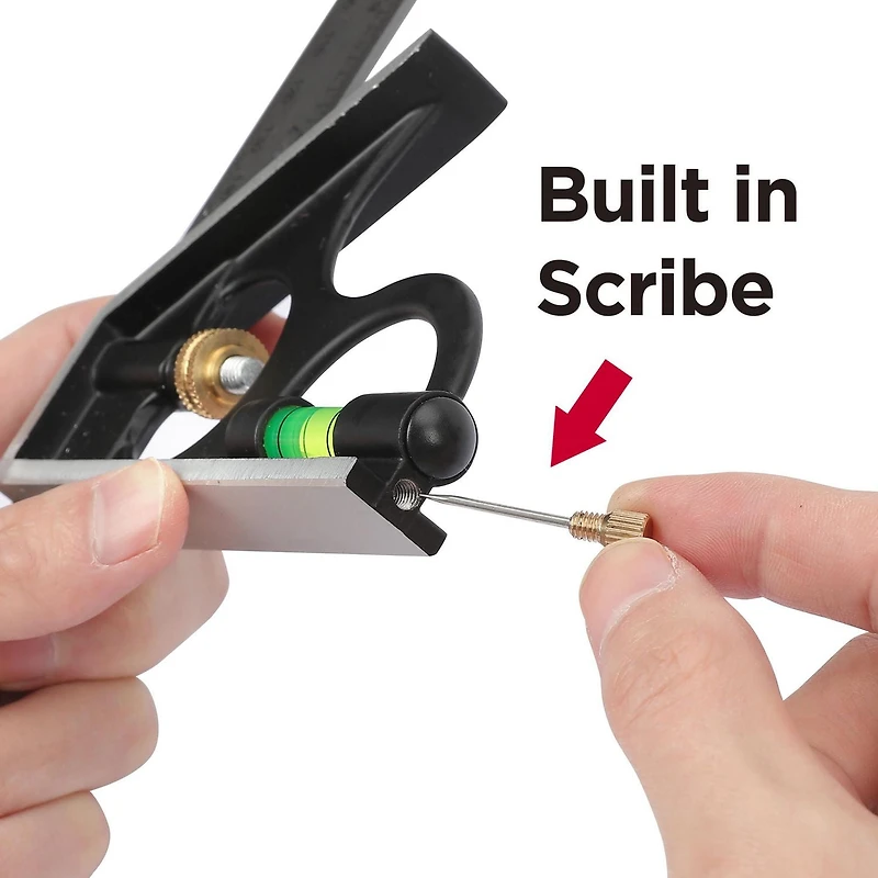 Swiss Tech 12" Combo Square, 12"/300mm