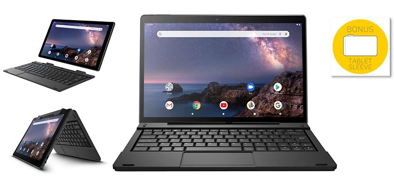 Tablette 2-en-1 Smartab 10,1 po Android 9.0 - 1/32 Go