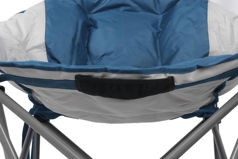 Ozark Trail Padded Club Chair, Lounger, Blue, Adults