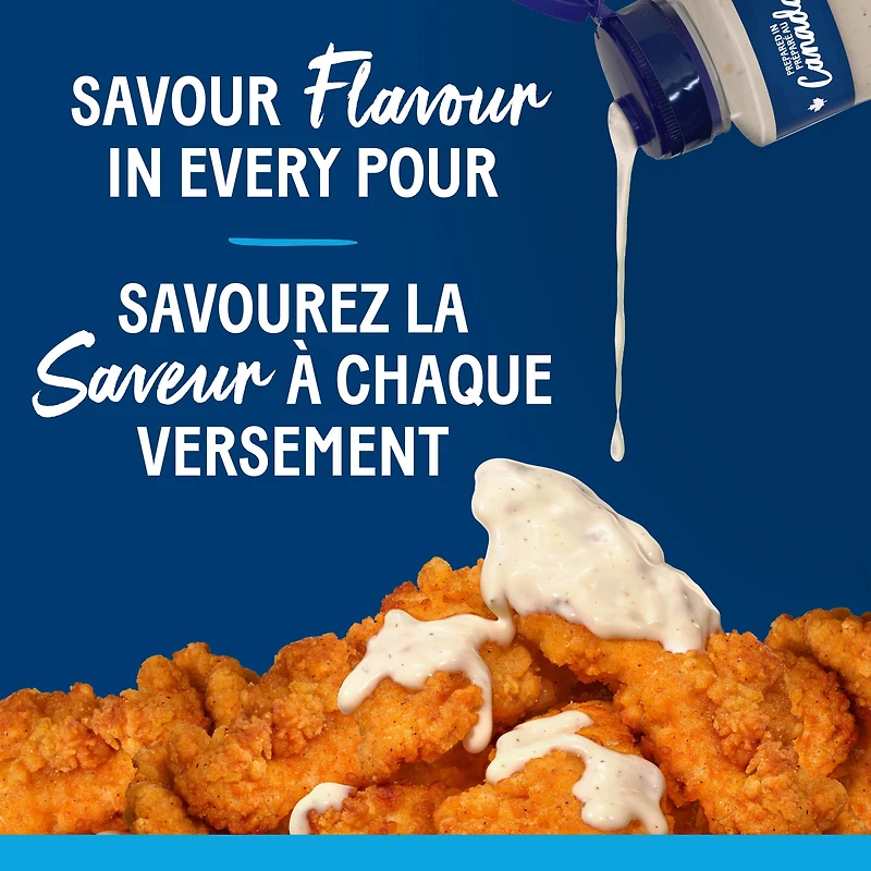 Vinaigrette Ranch Aux Trois Fromages, Bouteille KRAFT VIN. RANCH TROIS FROMAGE 425M