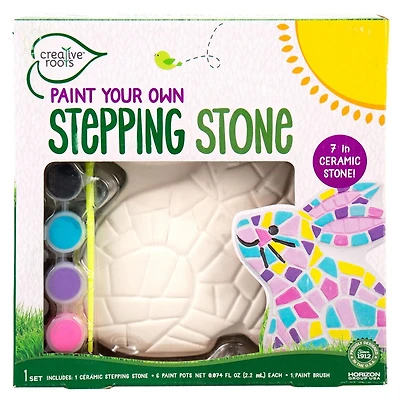 Creative Roots Paint Your Own Bunny Garden Stone