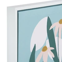 hometrends Serenna Rudbeckia Canvas Framed Art