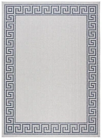 SAFAVIEH Bermuda Isidora Tapis Intérieur/Extérieur Géométrique Lavable en Machine