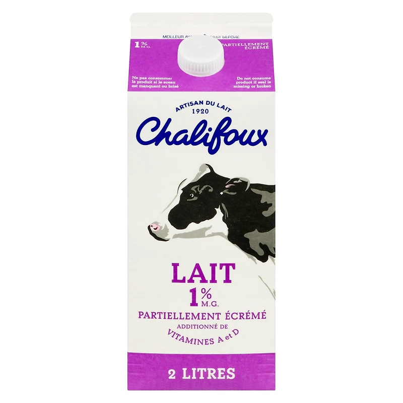 Maison Riviera 1 % M.g. Pichet de Lait 2L