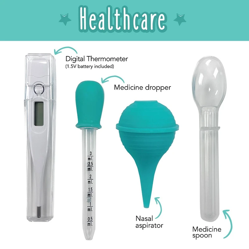 babyworks™ Grooming & Healthcare Kit - 17pc, A must have for any home with kids!