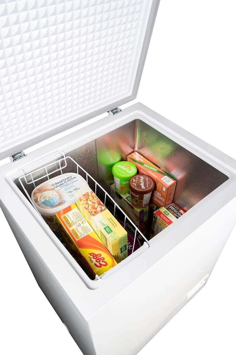 Danby DCF050A5WDB 5.0 cu. ft. Square Model Chest Freezer DOE in White