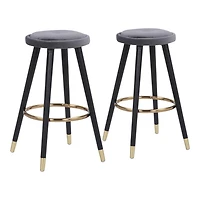 Cavalier Counter Height Stool from LumiSource, Set of 2