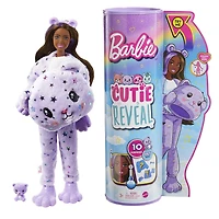 Barbie Cutie Reveal Fantasy Series Doll with Teddy Bear Plush Costume