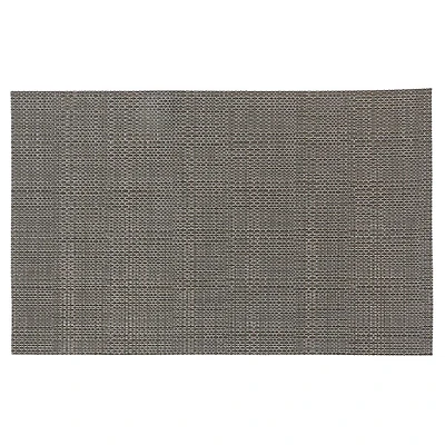 Vinyl Placemat Linen Olive - Set of 12