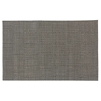 Vinyl Placemat Linen Olive - Set of 12