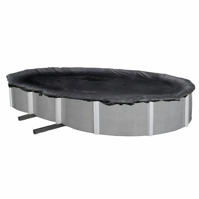Blue Wave Couverture d'hiver pour piscine hors-terre en mailles rugueuses - ovale