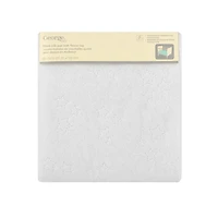Couvre-matelas de couchette ajusté George Baby avec dessus en molleton 28 x 52 po