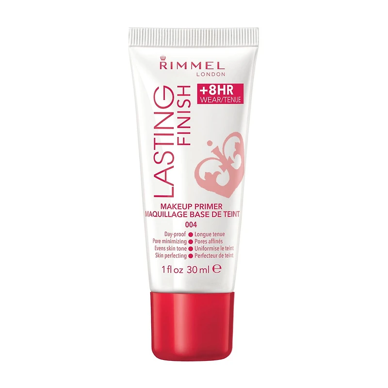 Rimmel Apprêt Lasting Finish, ultra-léger, résistant à la journée, minimise l'apparence des pores, 100% Sans Cruauté