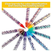 Crayola Twistables Coloured Pencils, 24 Count, 24 Twistable Coloured Pencils