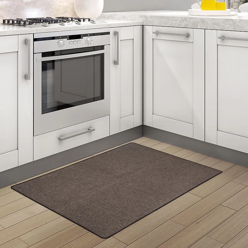 Tapis Wicklow anthracite de 2 pi x pi Mainstays Tapis Wicklow anthracite de 2 pi x pi