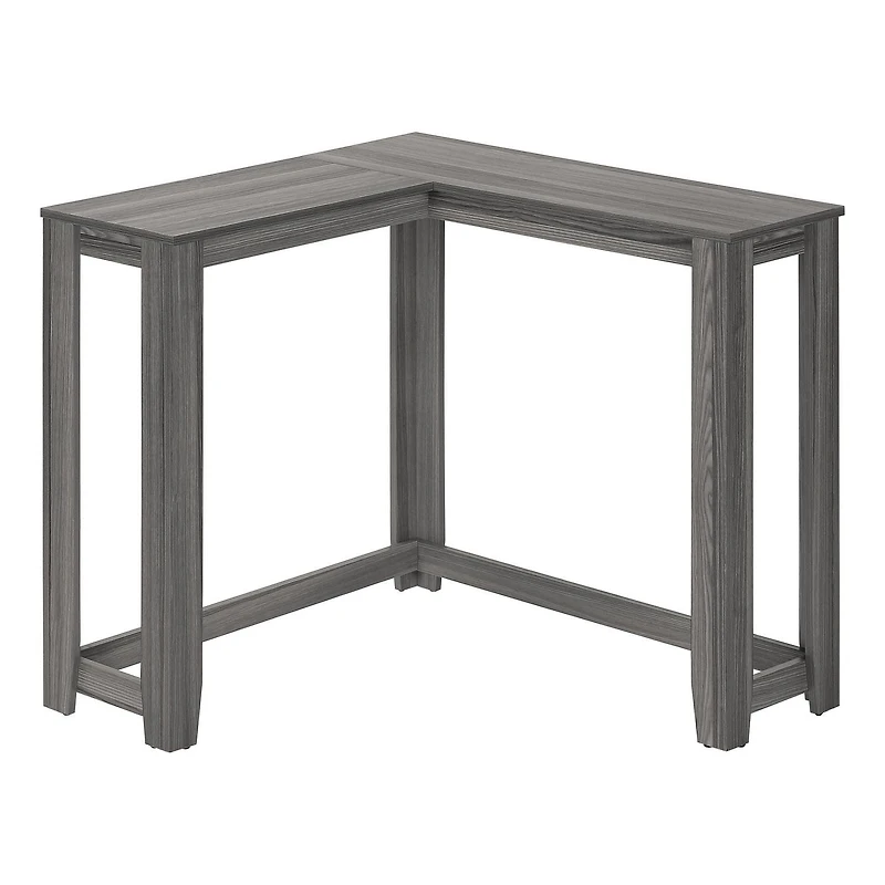 Monarch Specialties Table D'appoint, Console, Entrée, Étroit, Coin, Salon, Chambre À Coucher, Stratifié, Gris, Contemporain, Moderne